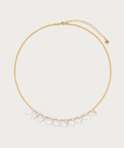 Crystal Raindrop Necklace